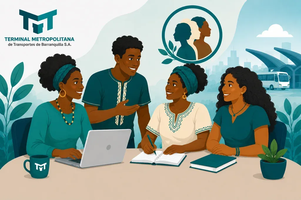 Ilustración de la política pública para la población negra, afrocolombiana, raizal y palenquera